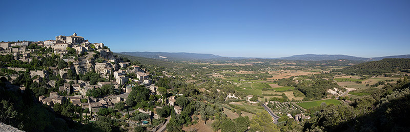 vue panoramique de Gordes 